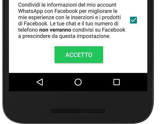 Integrazione con Facebook, WhatsApp aggiorna i Termini di Servizio