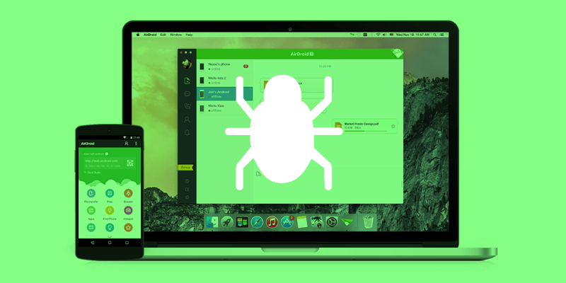 Scoperta una vulnerabilità di AirDroid, 50 milioni di device potenzialmente in pericolo