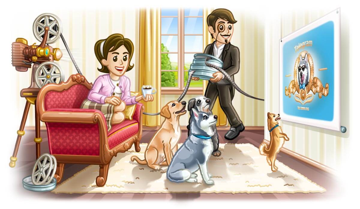 Telegram 4.8 è arrivato: streaming video, Modalità Notturna e accesso a siti ed e-commerce con il Telegram Login Widget!